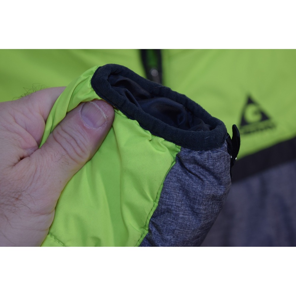 Gerry 3-in-1 LINER ONLY Jacket BOYS 10 12 Gray Safety Neon Green FLAWS - Picture 4 of 16